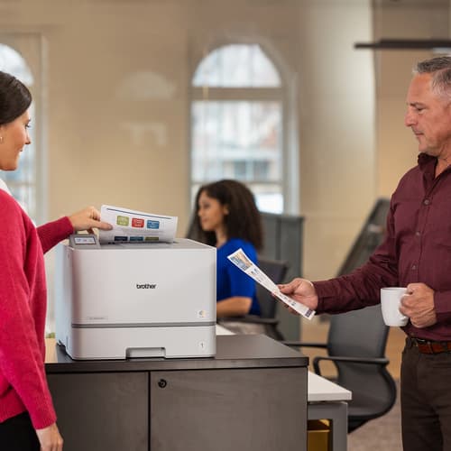 Brother HL-L8570CDW Business Colour Laser Printer with Advanced Security Features and Low Total Cost of Ownership
