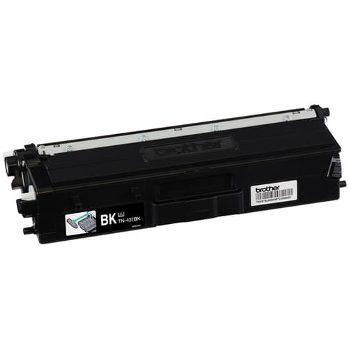 Brother Genuine TN437BK Ultra High‐Yield Black Toner Cartridge