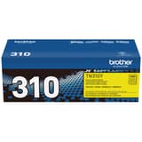 Brother TN310Y Yellow Toner Cartridge, Standard Yield