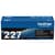 Brother Genuine TN-227BK High Yield Black Toner Cartridge