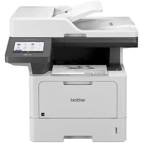 Brother MFC-L5915DW Business Monochrome Laser All-in-One Printer with Low-cost Printing, Wireless Networking and Duplex Print, Scan, and Copy