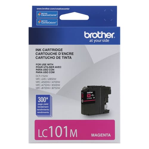 Brother LC101MS Innobella  Magenta Ink Cartridge, Standard Yield