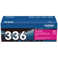 Brother TN336M Magenta Toner Cartridge, High Yield