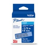 Brother Genuine TZe-531 Black on Blue Laminated Tape for TZe-compatible P-touch Label Makers, 12 mm wide x 8 m long