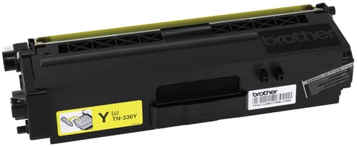 Brother TN336Y Yellow Toner Cartridge, High Yield