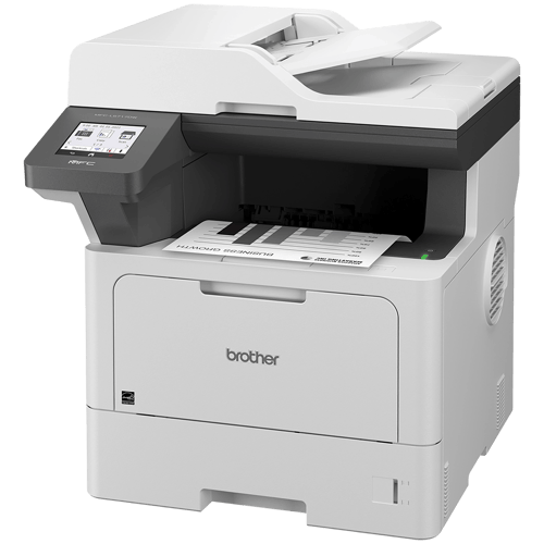 Brother MFC-L5717DW Business Monochrome Laser All-in-One Printer with Wireless Networking and Duplex Print, Scan, and Copy