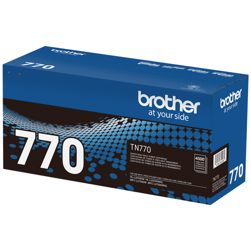 Brother Genuine TN770 Super High-Yield Black Toner