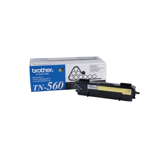 Brother TN560 Black Toner Cartridge, High Yield