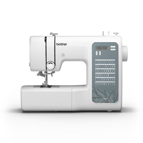  White 21 Stitch Sewing Machine with Foot Controller