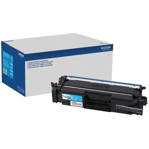 Brother Genuine TN810XLC High-Yield Cyan Toner Cartridge