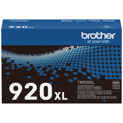 Brother Genuine TN920XL High-yield Toner Cartridge