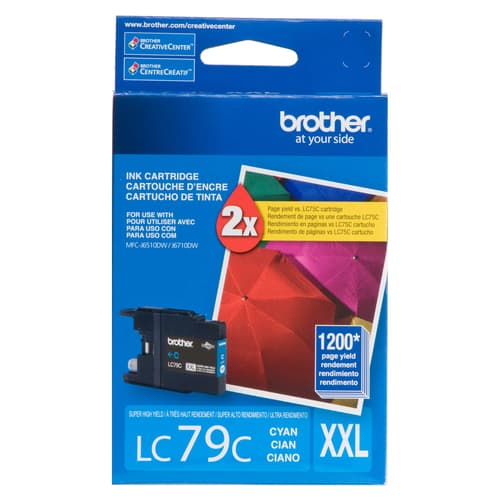 Brother LC79CS Innobella  Cyan Ink Cartridge, Super High Yield