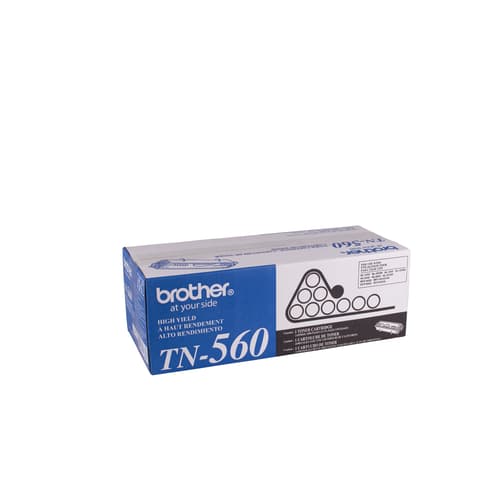 Brother TN560 Black Toner Cartridge, High Yield