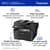 Brother Wireless MFC- L2900DW XL Compact Monochrome All-in-One Laser Printer with up to 4,200 pages(1) of toner included, Single Pass Duplex Copy and Scan, Fax, Mobile Printing