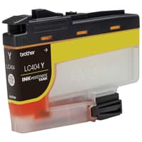 Brother Genuine LC404YS Standard-Yield Yellow Ink Cartridge