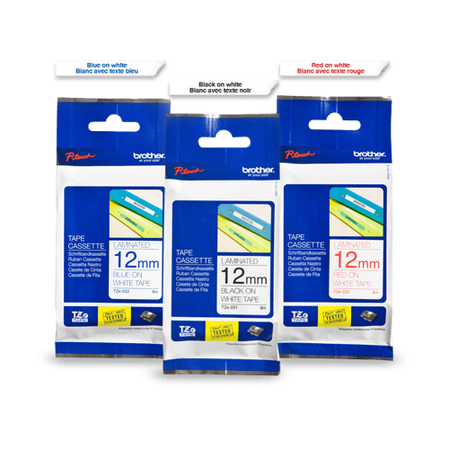 Brother P-touch tape bundle for home and office organization