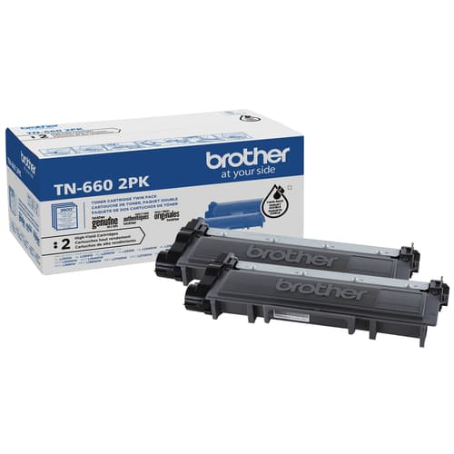 Brother TN-660 Black Toner Cartridge, High Yield MeddMax, 40% OFF