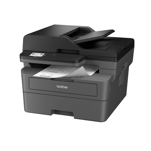Brother MFC-L2807DW Business-Ready Monochrome Multifunction Laser Printer with Print, Copy and Scan, Mobile Printing, 1,200 Prints In-box and Available Toner Subscription