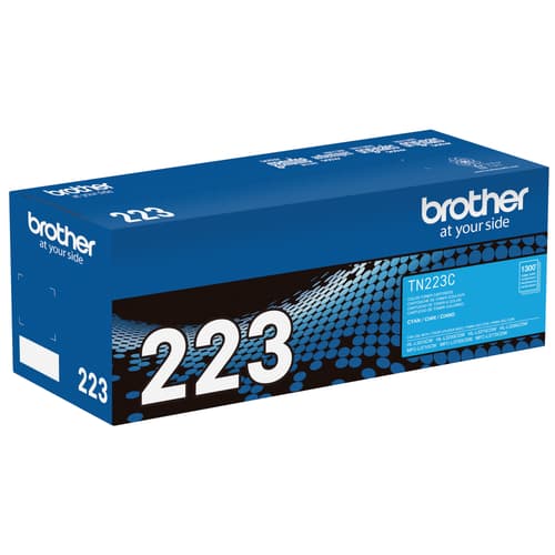 Brother Genuine TN-223C Standard Yield Cyan Toner Cartridge