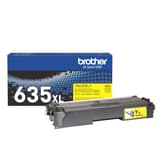 Brother Genuine TN635XLY High Yield Yellow Toner Cartridge