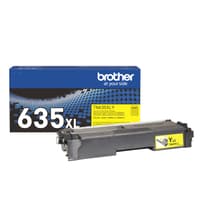 Brother Genuine TN635XLY High Yield Yellow Toner Cartridge