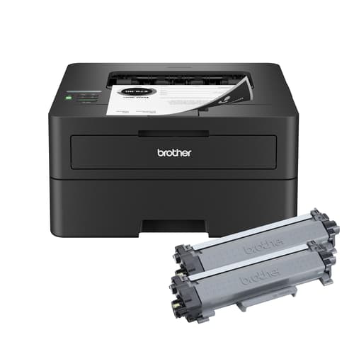 Brother HL-L2460DWXL Home Office-Ready Monochrome Laser Printer with 4,200 Prints In-box, Duplex and Mobile Printing with Refresh Subscription Option