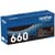 Brother TN660 Black Toner Cartridge, High Yield