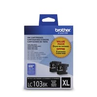 Brother LC1032PKS 2-Pack of Innobella  Black Ink Cartridges, High Yield (XL Series)