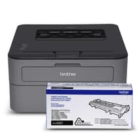 Brother HL-L2320D Monochrome Laser Printer Bundle with TN660 High-Yield Black Toner Cartridge