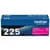 Brother TN225M Magenta Toner Cartridge, High Yield