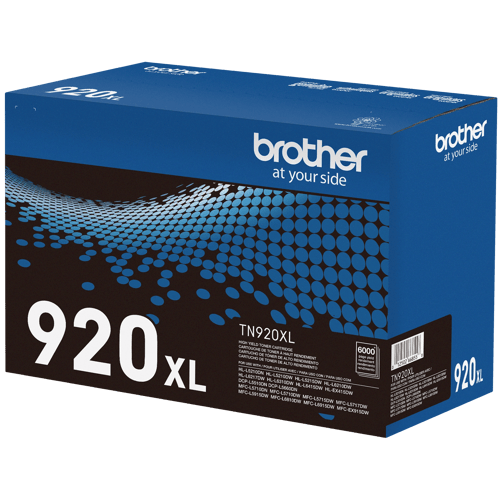 Brother Genuine TN920XL High-yield Toner Cartridge