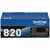 Brother TN820 Black Toner Cartridge, Standard Yield