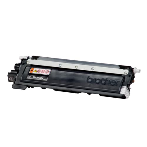 Brother TN210BK Black Toner Cartridge, Standard Yield