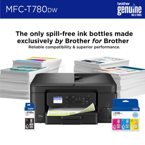 Brother INKvestment Tank MFC-T780DW Wireless Colour Inkjet All-in-One with Duplex Printing and Up to 3 Years of In-Box Ink