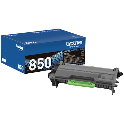 Brother TN850 Black Toner Cartridge, High Yield