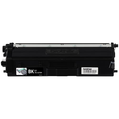 Brother Genuine TN437BK Ultra High‐Yield Black Toner Cartridge