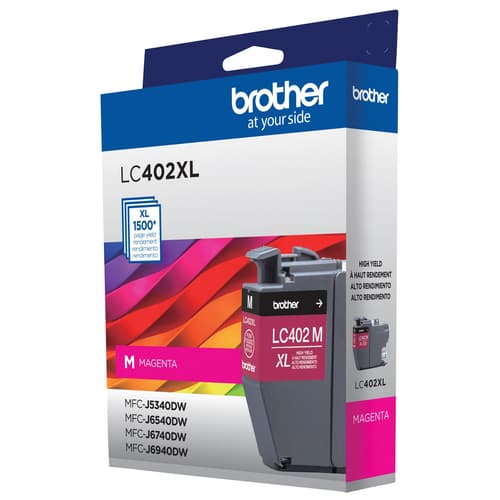 Brother Genuine LC402XLMS High Yield Magenta Ink Cartridge