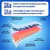Brother Genuine TZe-141 Black on Clear Laminated Tape for TZe-compatible P-touch Label Makers, 18 mm wide x 8 m long