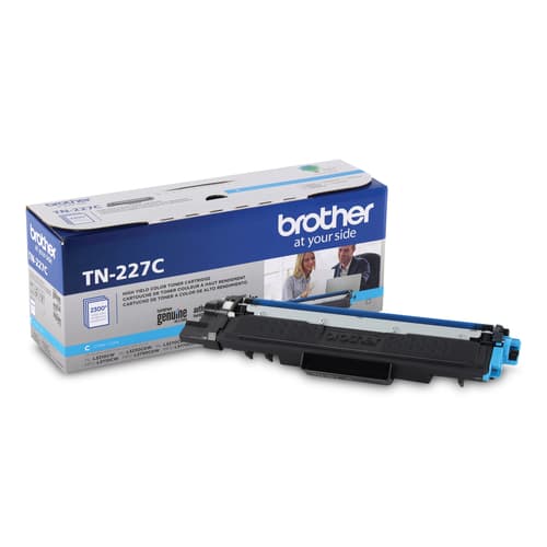 Brother Genuine TN-227C High Yield Cyan Toner Cartridge - Brother Canada