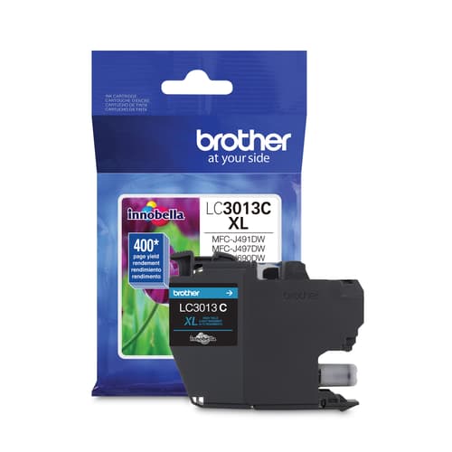 Brother LC3013CS Cyan Ink Cartridge, Super High Yield