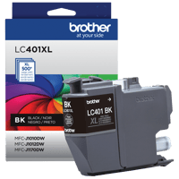 Brother Genuine LC401XLBKS High-Yield Black Ink Cartridge