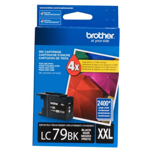 Brother LC79BKS Innobella  Black Ink Cartridge, Super High Yield