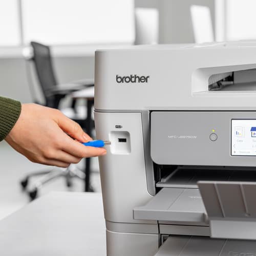 Brother MFC-J6975DW Business Colour Inkjet All-in-One Printer with 11” x 17” Print, Copy, Scan, Fax, Low-Cost Printing, and Advanced Security Features