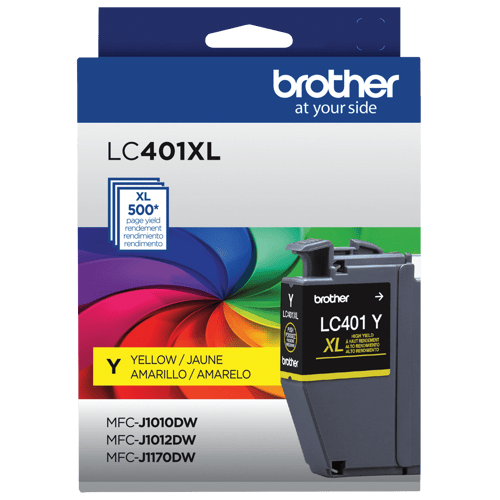 Brother Genuine LC401XLYS High-Yield Yellow Ink Cartridge