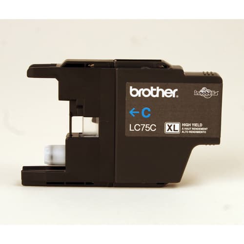 Brother LC75CS Innobella  Cyan Ink Cartridge, High Yield (XL Series)
