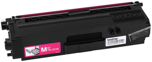 Brother TN331M Magenta Toner Cartridge, Standard Yield