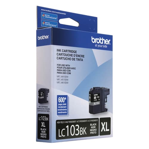 Brother LC103BKS Innobella  Black Ink Cartridge, High Yield (XL Series)