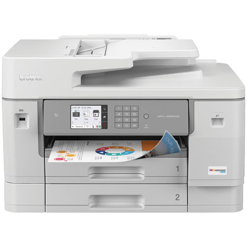 Brother MFC-J6955DW Refurbished INKvestment Tank Colour Inkjet All-in-One Printer with Wireless, Duplex Printing and Scanning