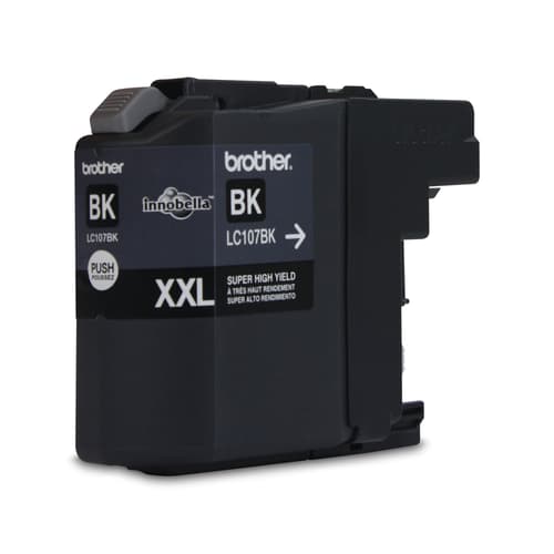 Brother LC107BKS Innobella  Black Ink Cartridge, Super High Yield (XXL Series)
