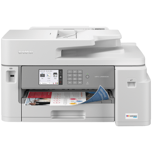 Brother MFC-J5855DW Refurbished INKvestment Tank Colour Inkjet All-In-One Printer with printing capabilities up to 11  x 17